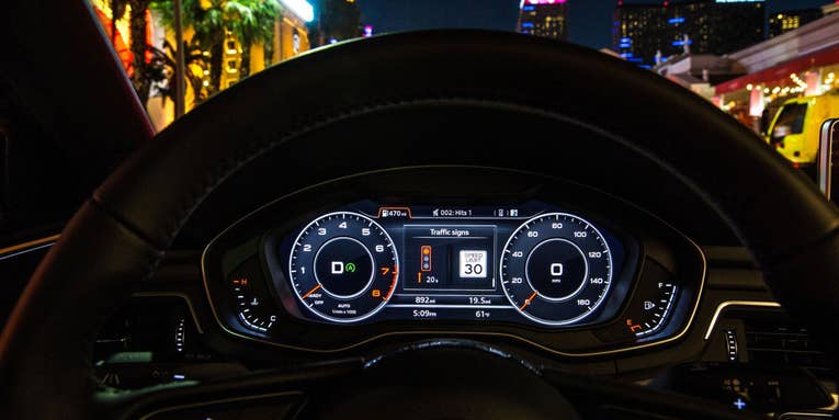 Audi’s in-car Information system helps drivers avoid red lights