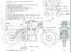 Steve Fehrâs original drawing of 1978 electric harley-davidson motorcycle