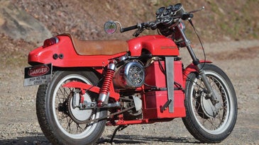 1978 electric harley-davidson motorcycle