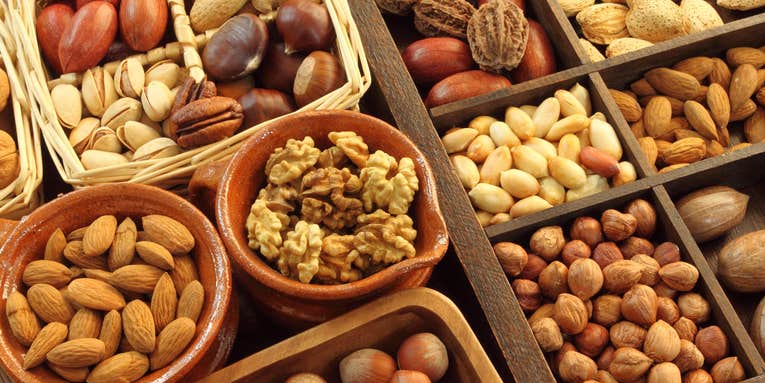 Nuts are full of fat and calories—and you should probably eat more of them