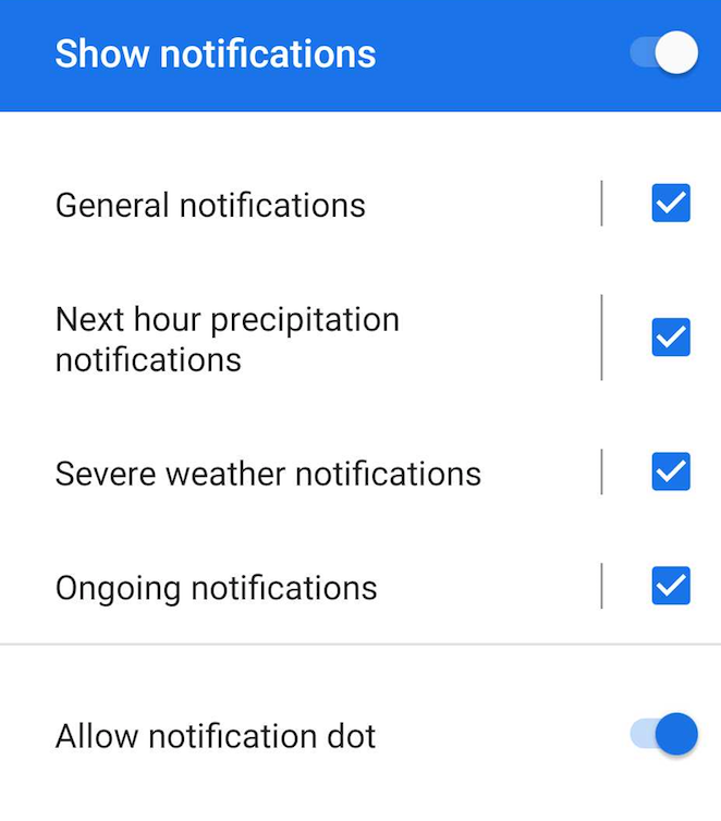 Android phone notification badge management