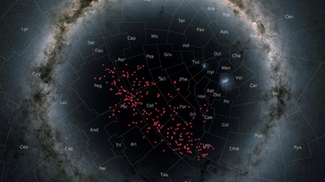 River of stars map galaxy Gaia discovery
