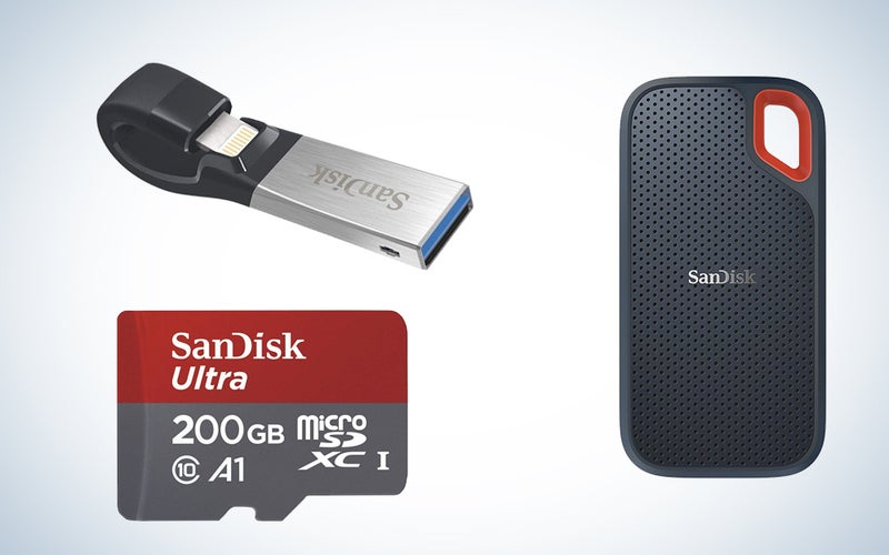 WD, SandDisk, and G-Technology