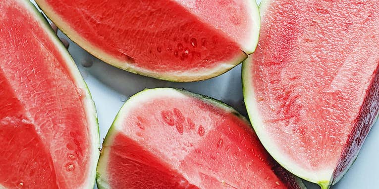 This is how much watermelon it’d take to kill you