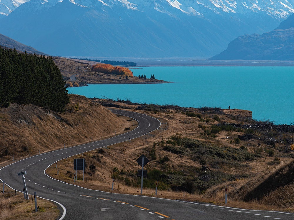 Lake Pukaki, New Zealand.