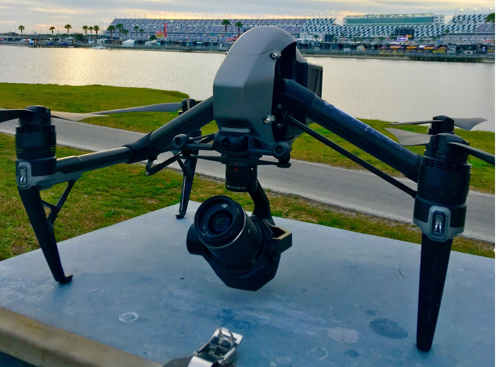 Daytona 500 Drone Camera