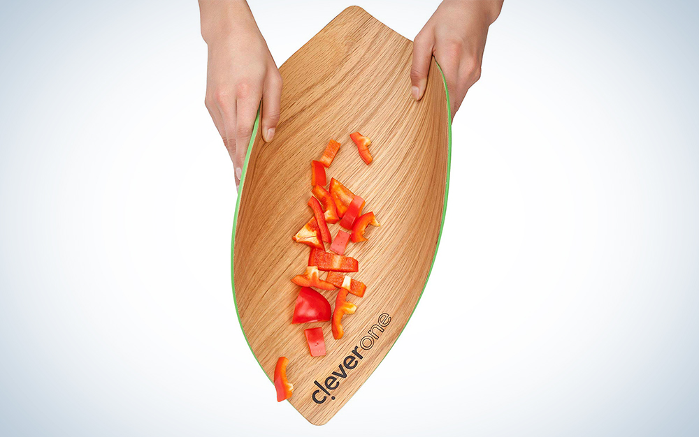 CleverOne Brands woodNflex Flexible Natural Wood Cutting Board