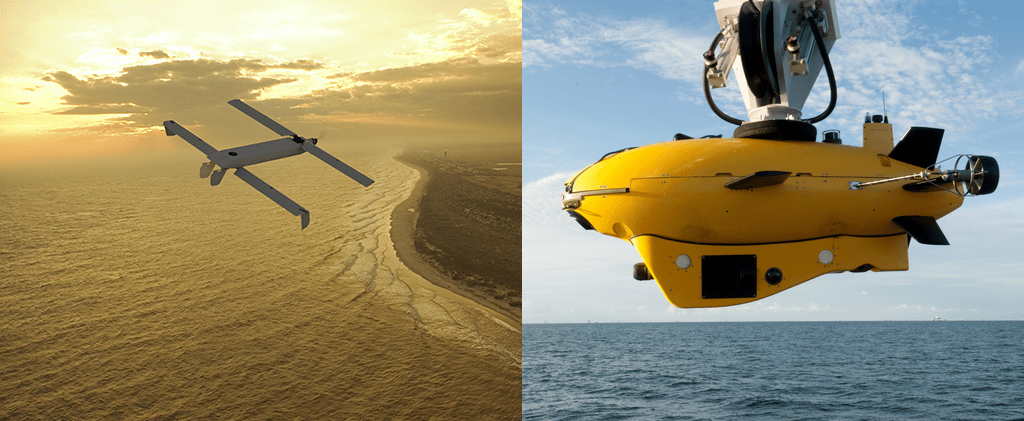 Robot Submarine Launches Drone At Command Of Autonomous Navy Ship
