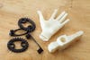 These are a few examples of the sort of objects the MakerBot can produce.