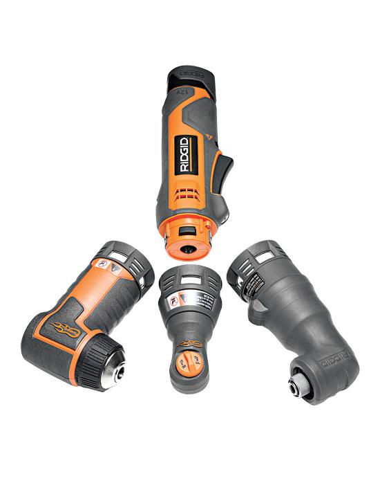 The JobMax drills in tight spaces, such as under sinks and in cabinets. But what if you also need to loosen a nut or drive a nail? Pop the drill head off its 12-volt lithium-ion power base, and you can snap on other attachments, transforming the JobMax into an oscillating tool, a ratchet, an impact driver or even a hammera€"all activated by squeezing a variable-speed trigger on the handle. $150; <a href="http://www.ridgid.com/jobmax/">ridgid.com/jobmax</a> See more at the Best of What's New site. <strong>Jump To:</strong>