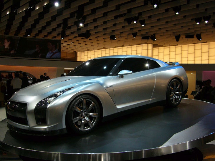 Since its introduction seven years ago, the Nissan Skyline GT-R supercar has ruled the streets of Japan with a high-performance fist. If looks are any indication, the next iteration, previewed in the GT-R Proto concept, will extend this reign. With a bold front end that shows a clear family resemblance to the 350Z and a muscular flared rear that evokes the previous generation Skyline's design language, the GT-R Proto is, without a doubt, the most fearsome-looking car in attendance at the show. Performance stats are not available yet, but dollars against yen says they'll be impressive.