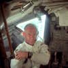 Aldrin in the LM.
