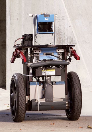 The Segway-powered USC RMP, the autonomous robot cartographer