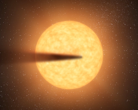 Kepler Spots a Doomed Planet Slowly Evaporating into Space