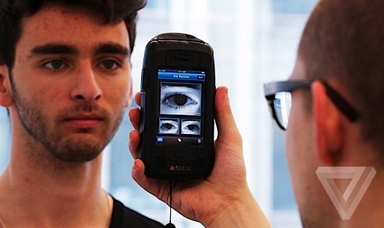 An iPhone Case For Cops That Can Scan Irises On The Fly