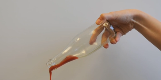Video: Amazing Coating For Bottles’ Interiors Lets Ketchup Flow Like Water