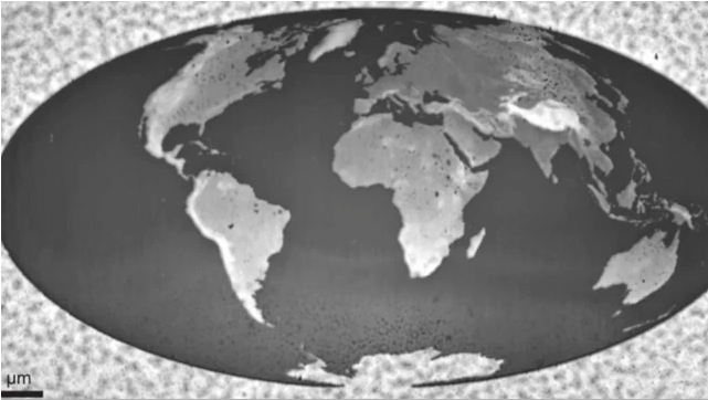 IBM Scientists Create Tiniest 3-D World Map