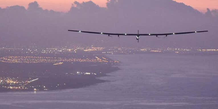‘Solar Impulse 2’ Lands In Hawaii After Record-Breaking Solo Flight