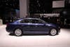 Volkswagen's new, larger Passat was, alas, the design disappointment of the show. That said, we're eager to drive the diesel version: VW says that the 2.0-liter TDI engine can get 43 mpg on the highway. For a roomy sedan, that is impressive.