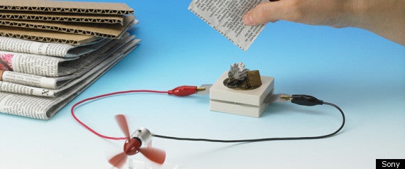 Eco-Friendly Battery Runs on Old Newspapers