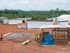 The Ebola treatment unit in Liberia nears completion after two months of construction.