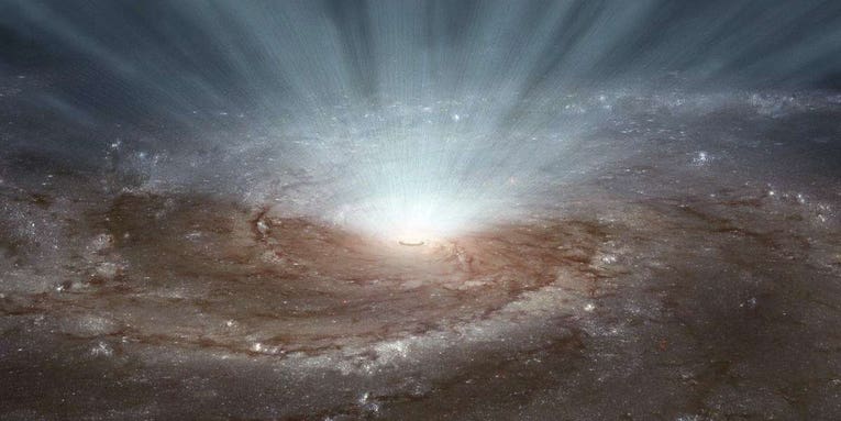 Supermassive Black Hole Found Farting A Trillion Suns’ Worth Of Energy