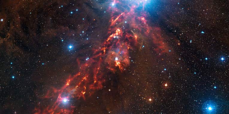Big Pic: A Fiery Ribbon Stretching Across Orion’s Belt
