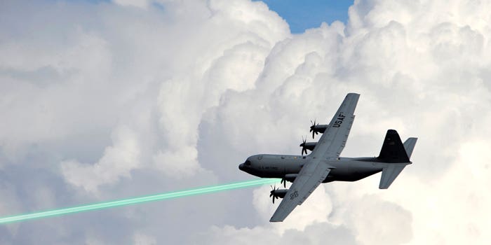 Air Force Wants Lasers On Large Planes By 2022
