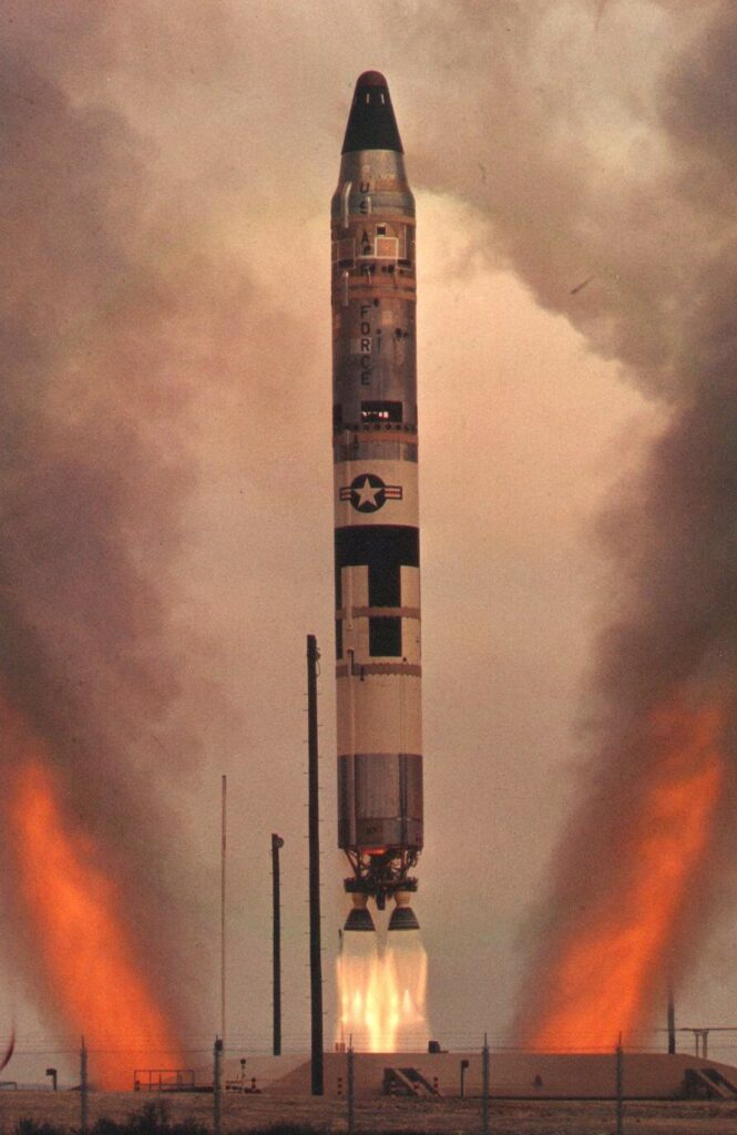 A Titan II silo launch