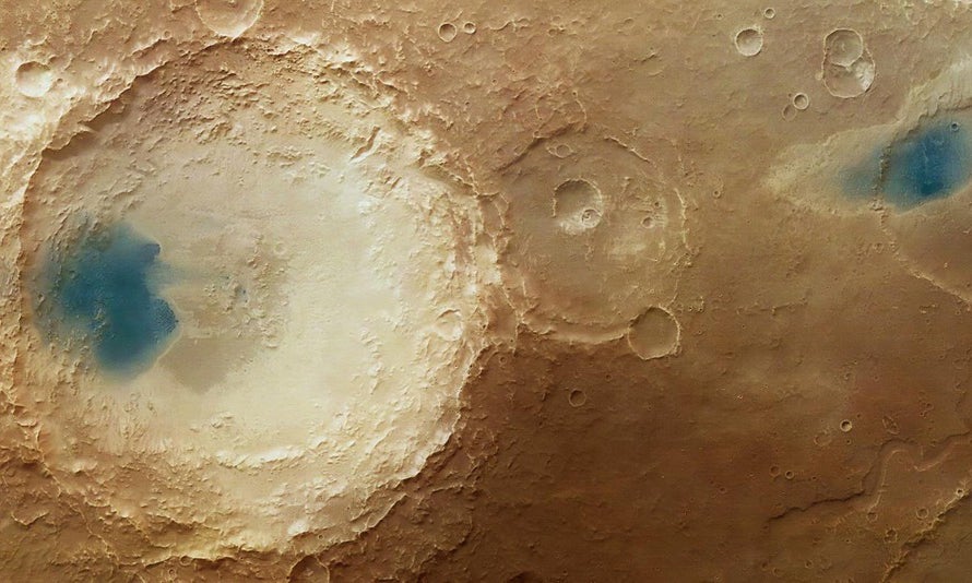 Blue Spots On Mars, Tiny Frogs, And Other Amazing Images Of The Week