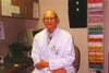 At 88, Bertelsen still works part-time at a radiology clinic. This is the doctor in 2005.