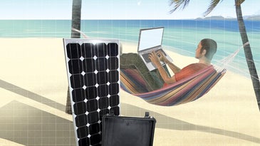 Take Your Office Anywhere With This Weatherproof, Solar-Powered Rig
