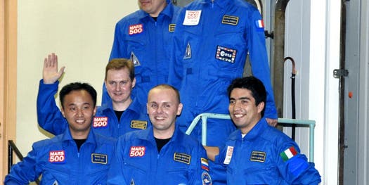 Mars500 Crew Enters Isolation Facility as 520-Day Simulated Journey to Mars Launches