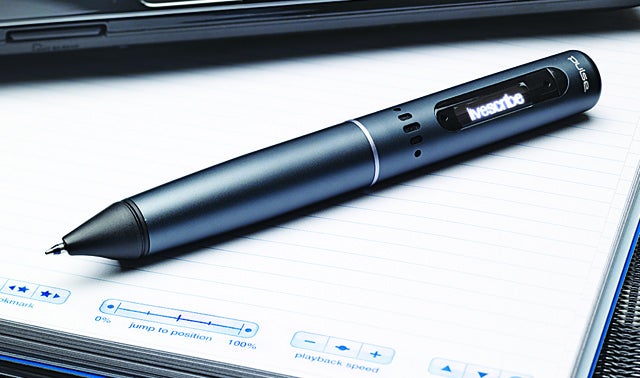Livescribe Pulse This pen is already a mini computer that digitally saves your notes. In October you'll even be able to download programs onto it. Apps may include translatorsa€"tap a word on paper to see it in Spanish on the pen's screena€"and card games. <strong>From $150;</strong> <a href="http://livescribe.com">livescribe.com </a>
