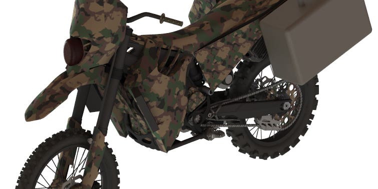 American Special Forces Have A New Stealth Motorcycle