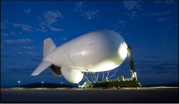 A Giant Army Blimp Was On The Loose