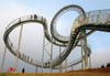 A permanent art installation on the Rhine in Germany, Tiger and Turtle-Magic Mountain is <a href="http://www.fastcodesign.com/1665522/a-roller-coaster-for-wimps-you-walk-instead-of-ride#4">a roller coaster with no coaster</a> (or roller? The name roller coaster is just now starting to seem confusing.). Instead, art lovers/roller coaster enthusiasts are encouraged to walk along the path of narrow steps.