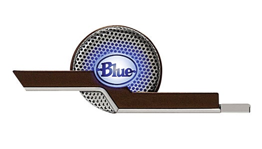 Blue's USB VoIP microphone has twin mics—one facing forward and one back—so it will home in on a caller's voice no matter which side of a computer he plugs the device into. The three-inch mic's signal processor amplifies vocals and filters out ambient noise, such as keyboard clicks and fans. <a href="http://www.bluemic.com/tiki/">Blue Microphones Tiki</a> <strong>$59</strong>