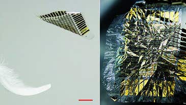 New Tactile Sensor Is Lighter Than A Feather