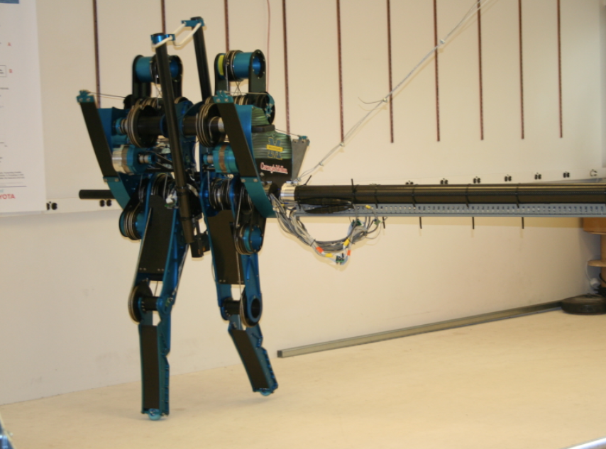 Mabel is believed to be the fastest bipedal robot, according to the University of Michigan.
