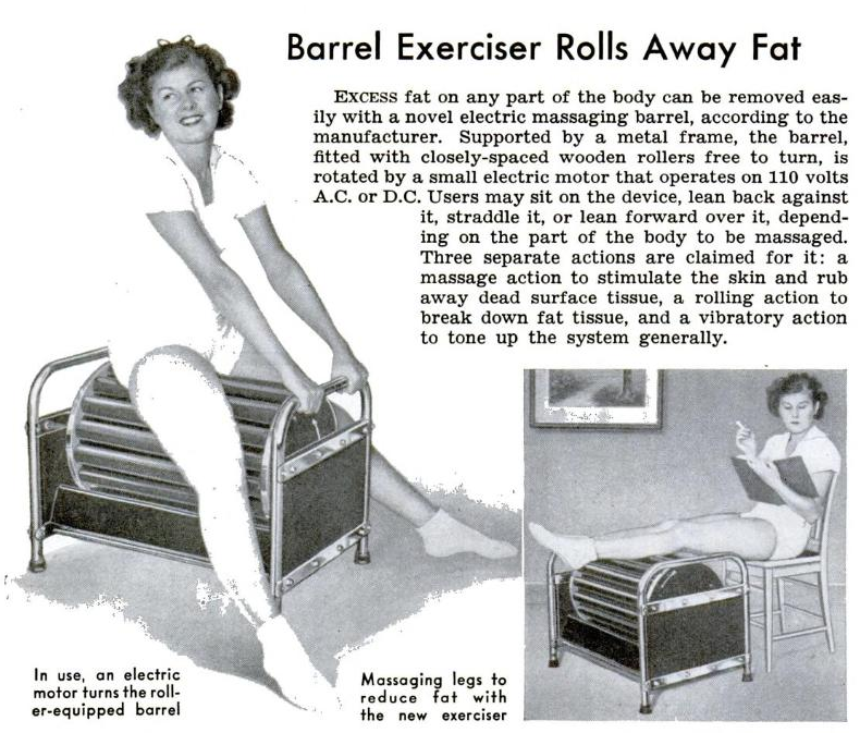 Featuring "a vibratory action to tone up the system generally".