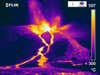 IR Image of the Fogo Eruption