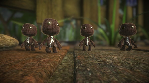 puzzle platform video game LittleBigPlanet sackboy character