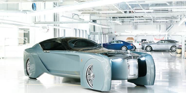 Behold The Rolls-Royce Concept Car For The Roads Of 2040