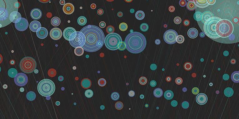 The Prettiest Visualization Of Social Media Chatter We’ve Ever Seen