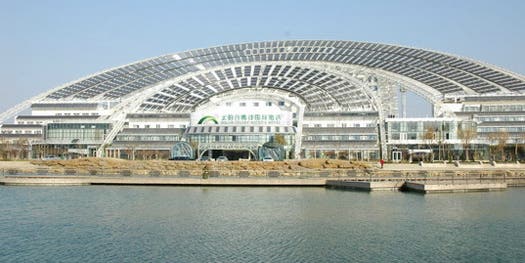Chinese “Sun Dial” is the World’s Largest Solar-Powered Office Building