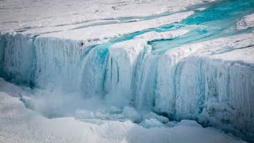 Antarctica is leaking from the inside out
