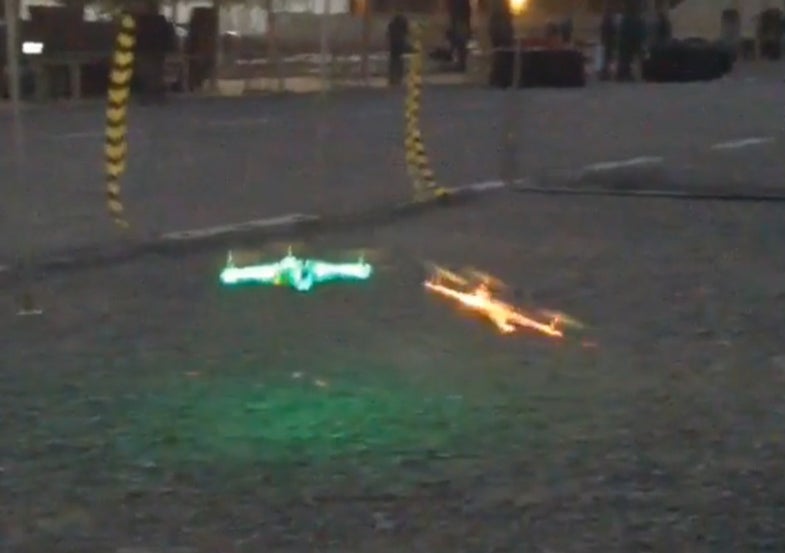 CES 2015: Flying, Racing, And Destroying Drones At The Drone Rodeo [VIDEO]