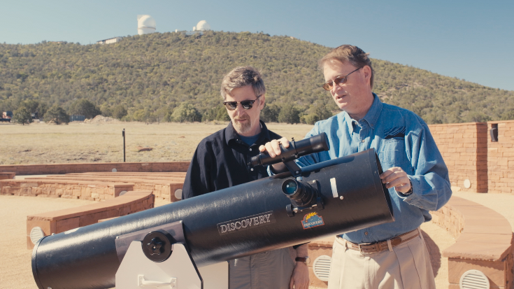 How a simple, but effective telescope works
