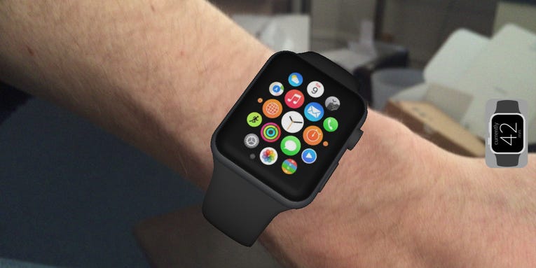 Try On A Virtual Apple Watch With This Augmented Reality App